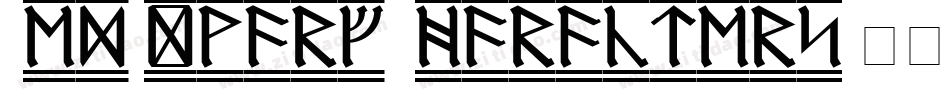 Red-Dwarf-Characters字体转换