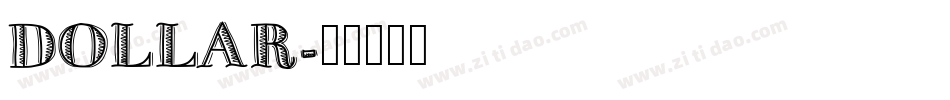 Dollar字体转换