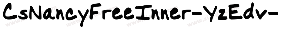 CsNancyFreeInner-YzEdv字体转换
