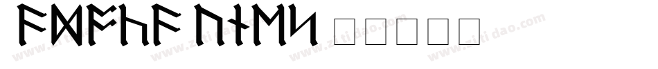 MadokaRunes字体转换