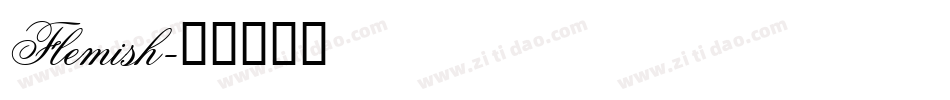 Flemish字体转换