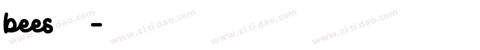 bees字体字体转换