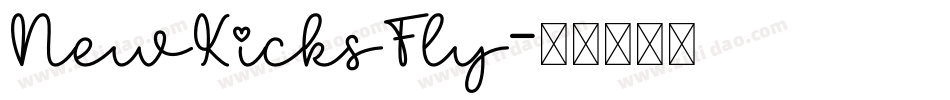 NewKicksFly字体转换