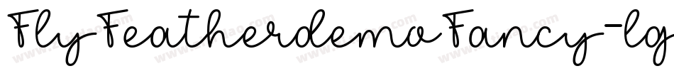 FlyFeatherdemoFancy-lgx0X字体转换