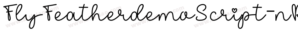 FlyFeatherdemoScript-nRAWM字体转换