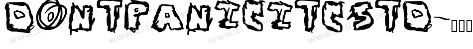 DontPanicITCStd字体转换