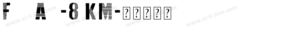 FolkArt-8jKM字体转换