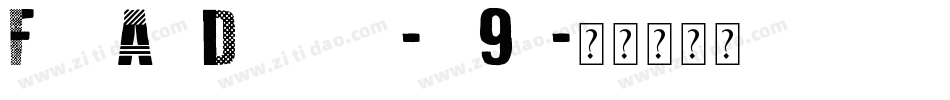 FolkArtDividers-rd9x字体转换