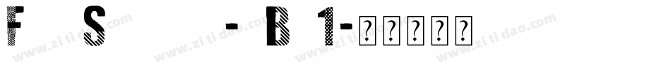 FolkShadow-qBx1字体转换