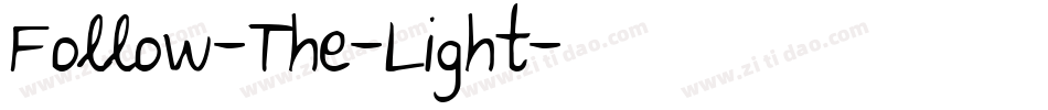 Follow-The-Light字体转换