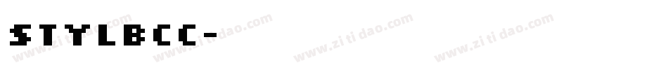 STYLBCC字体转换