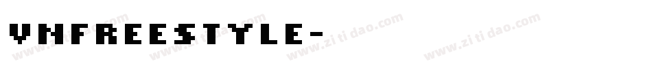 vnfreestyle字体转换