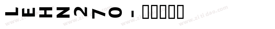 LEHN270字体转换