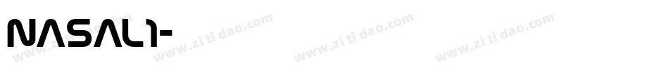 NASAL1字体转换