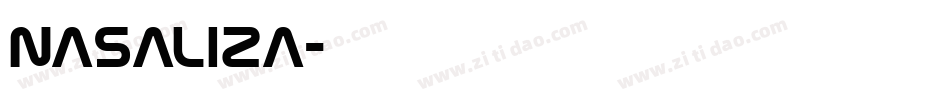 NASALIZA字体转换