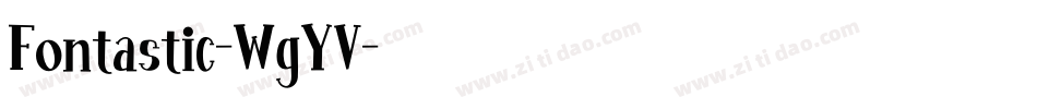 Fontastic-WgYV字体转换