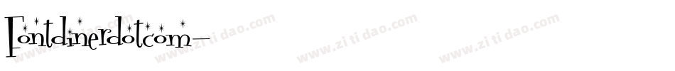 Fontdinerdotcom字体转换