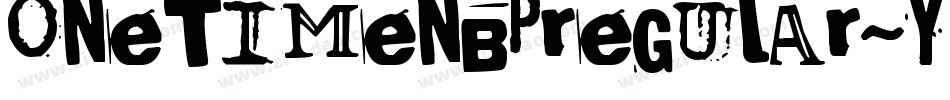 OneTimeNbpRegular-YJyO字体转换