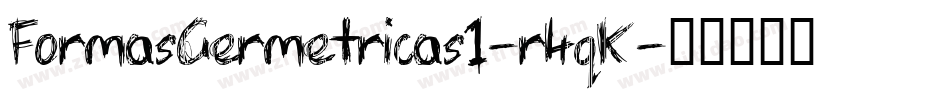FormasGermetricas1-r4qK字体转换