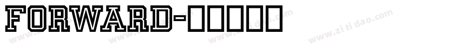 FORWARD字体转换