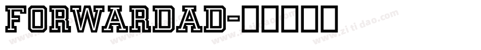 ForwardAd字体转换