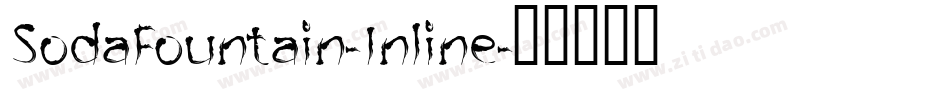 SodaFountain-Inline字体转换
