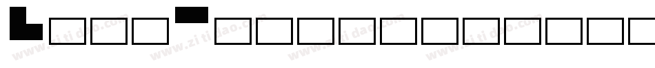 BitsCondensed字体转换
