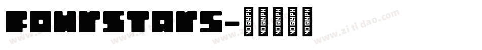 FourStars字体转换