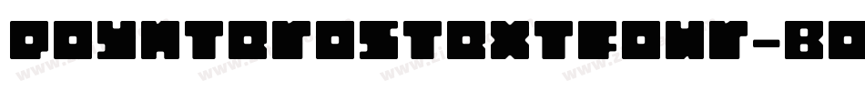 PoynterOSTextFour-Bold字体转换