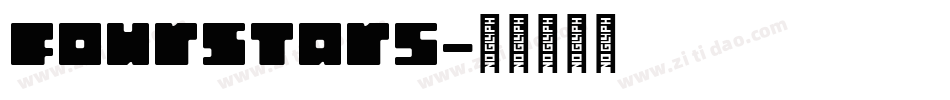 FourStars字体转换