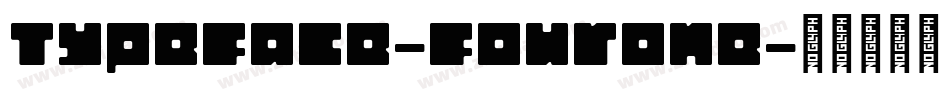 Typeface-FourOne字体转换
