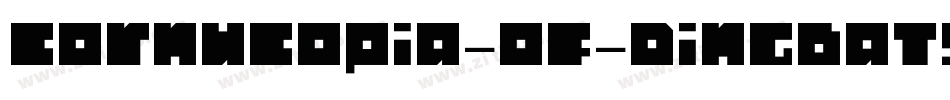 Cornucopia-of-Dingbats-Four字体转换