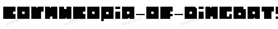 Cornucopia-of-Dingbats-Four字体转换