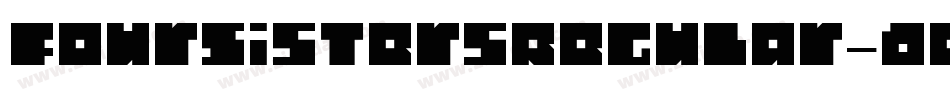 FourSistersRegular-ded6字体转换