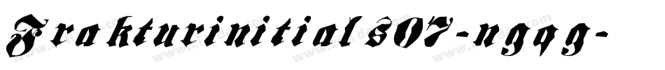 Frakturinitials07-ngqg字体转换