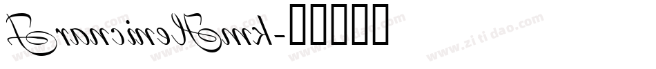 FrancineHmk字体转换