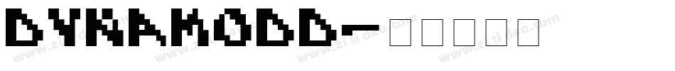 DynamoDD字体转换