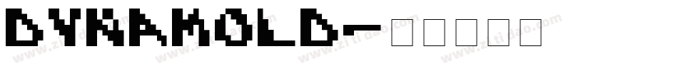 DynamoLD字体转换