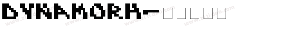 DynamoRH字体转换