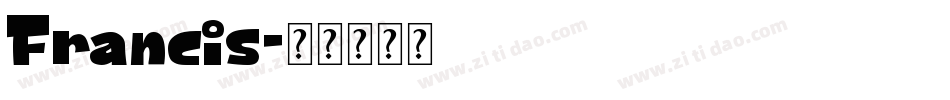Francis字体转换