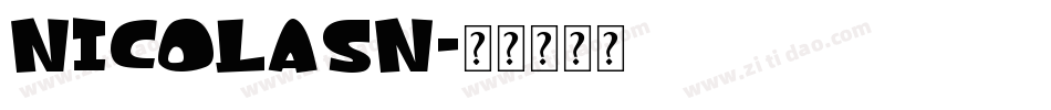 NICOLASN字体转换