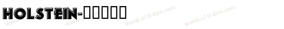 holstein字体转换