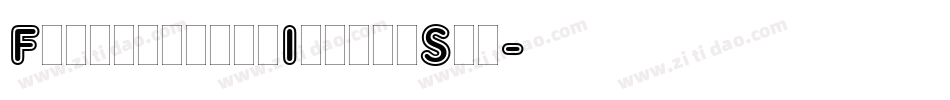 FrankfurterInlineStd字体转换