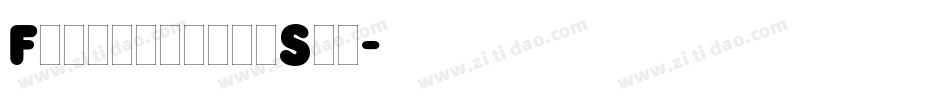 FrankfurterStd字体转换
