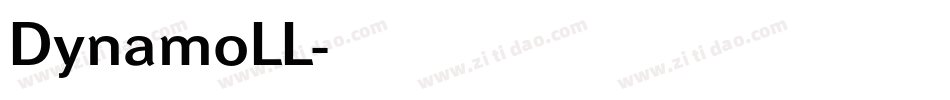 DynamoLL字体转换