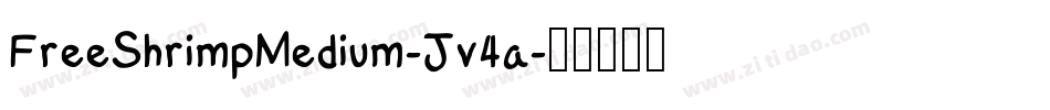 FreeShrimpMedium-Jv4a字体转换