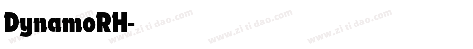 DynamoRH字体转换
