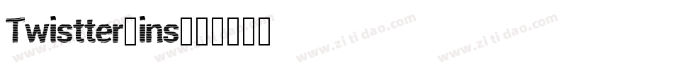 Twistter-ins字体转换