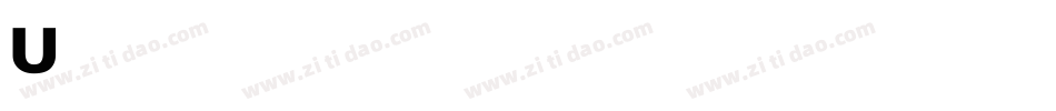 UniversExtendedBQ-ExtraBlack字体转换