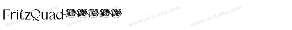 FritzQuad字体转换